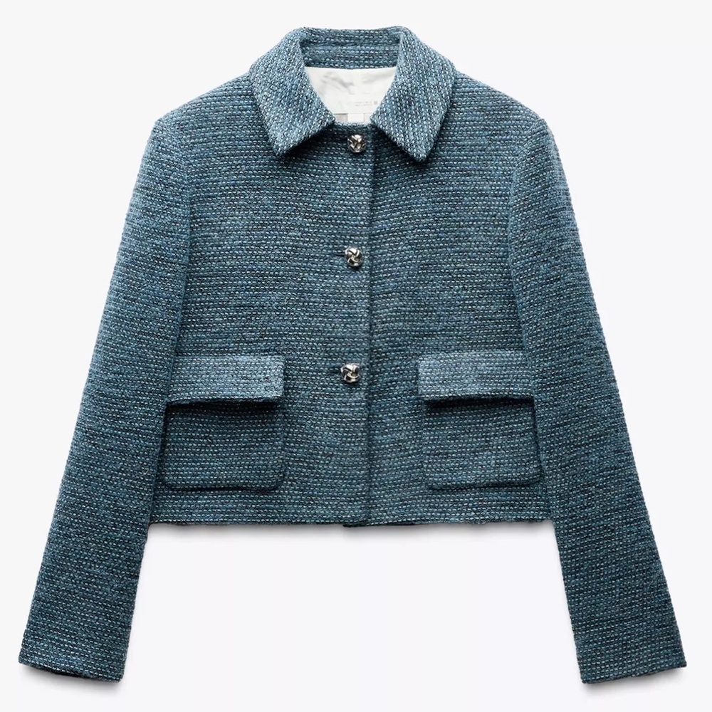NWT Zara tweed blazer